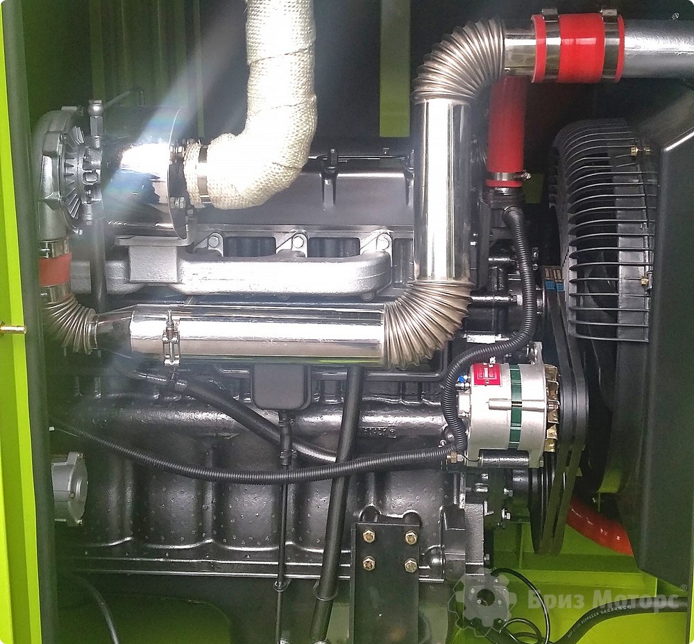Дизельный генератор 100 кВт в кожухе с двигателем Ricardo