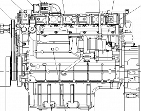 Двигатель Volvo TAD733GE, фото 4