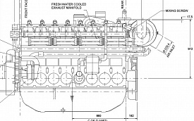 Двигатель Perkins 4008-30TRS2, фото 1