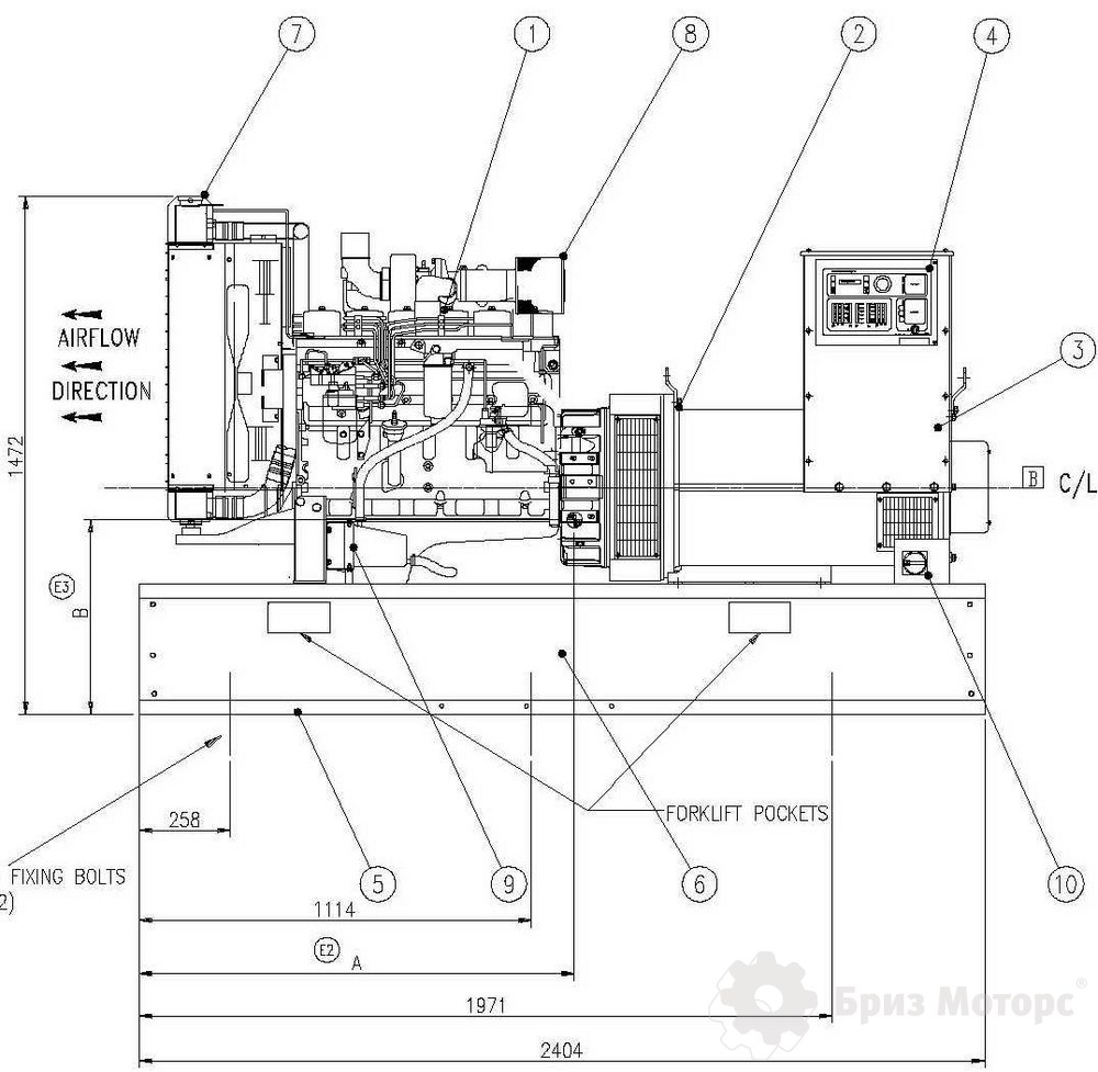 Cummins C150 D5 (109 кВт)