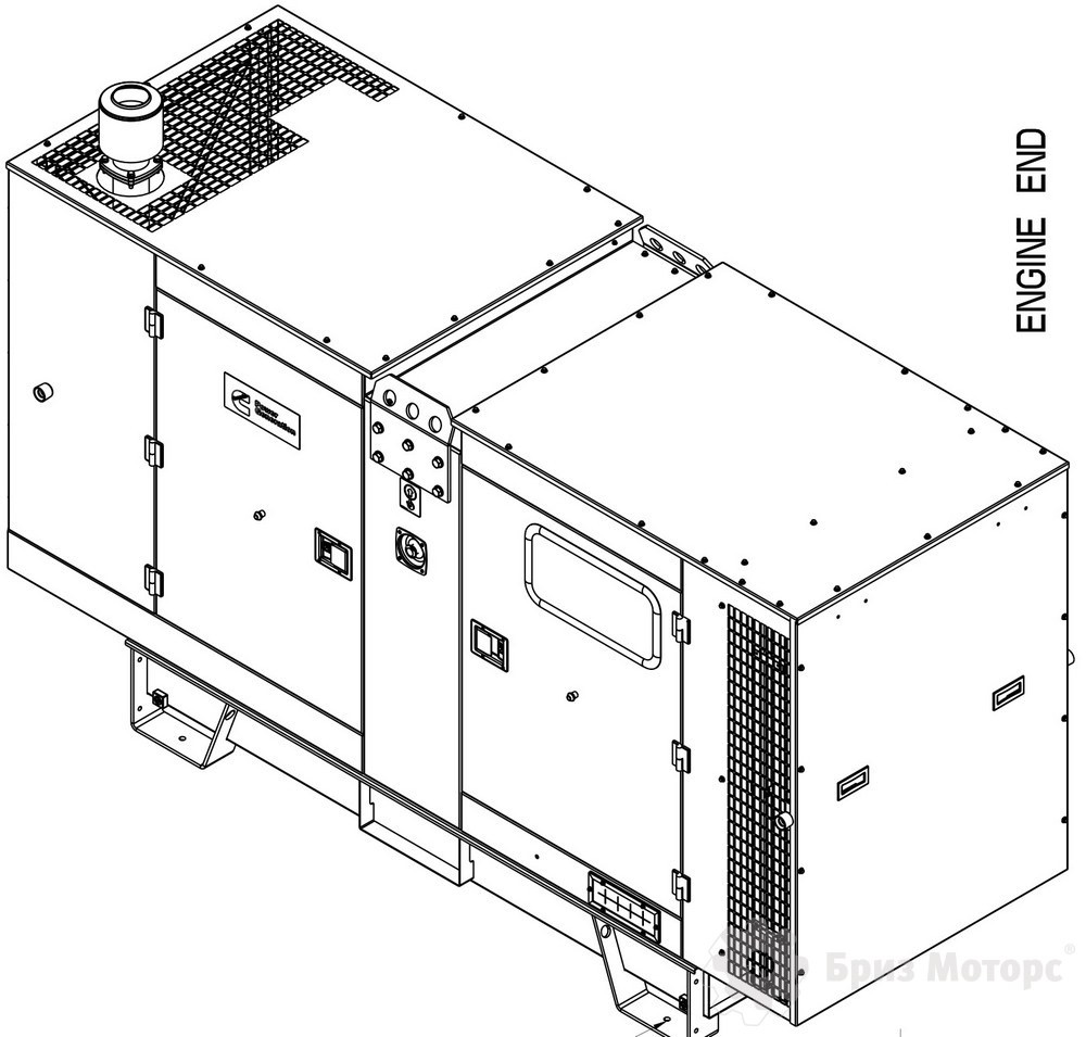 Cummins C110D5 (80 кВт)