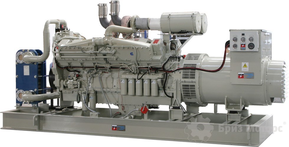 Контейнерная электростанция с двигателем Cummins (500 – 2000 кВт) в контейнере