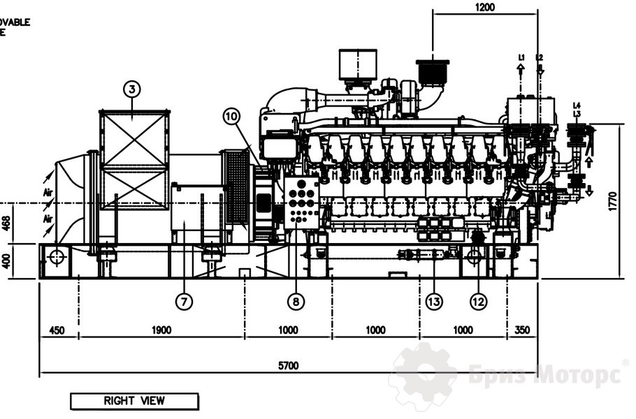 электростанция CTM MT.2500 (2000 кВт)