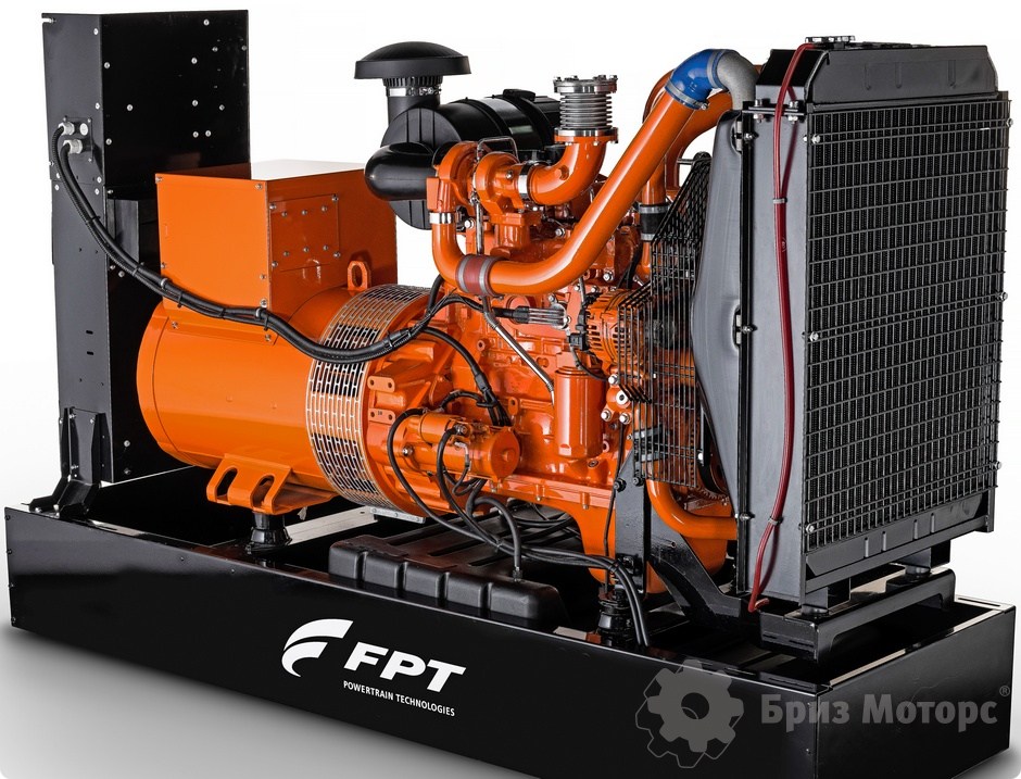 дизельная электростанция FPT GS NEF85M в кожухе обладает номинальной мощностью 70 кВт
