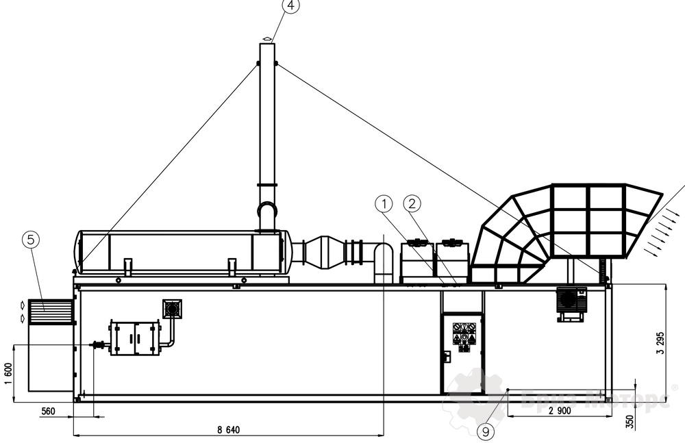 Газовая электростанция Tedom Quanto D2000 (2 000 кВт)