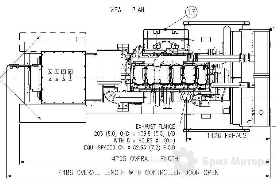 Cummins C825D5