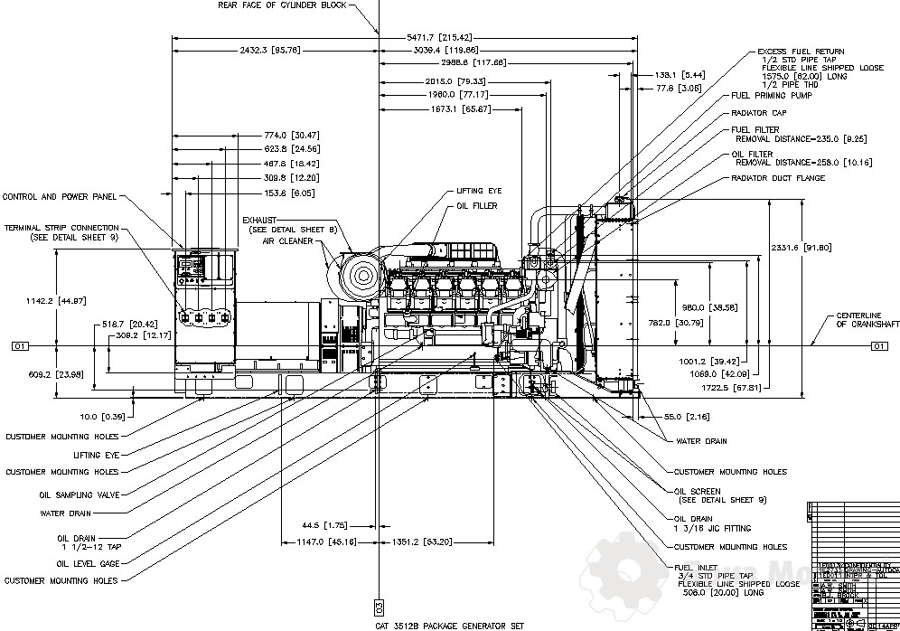 Caterpillar 3512B (1200 кВт)