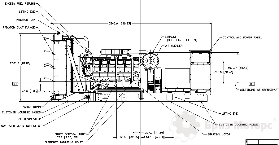 Caterpillar 3512B (1200 кВт)