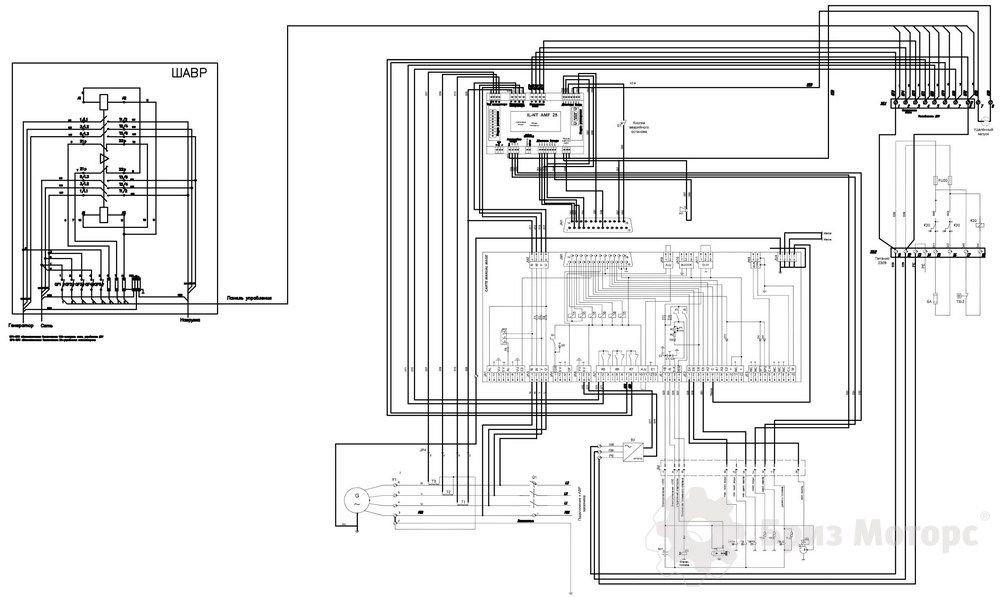 Схема принципиальная соединений АВР - ДГУ (AMF-25).jpg