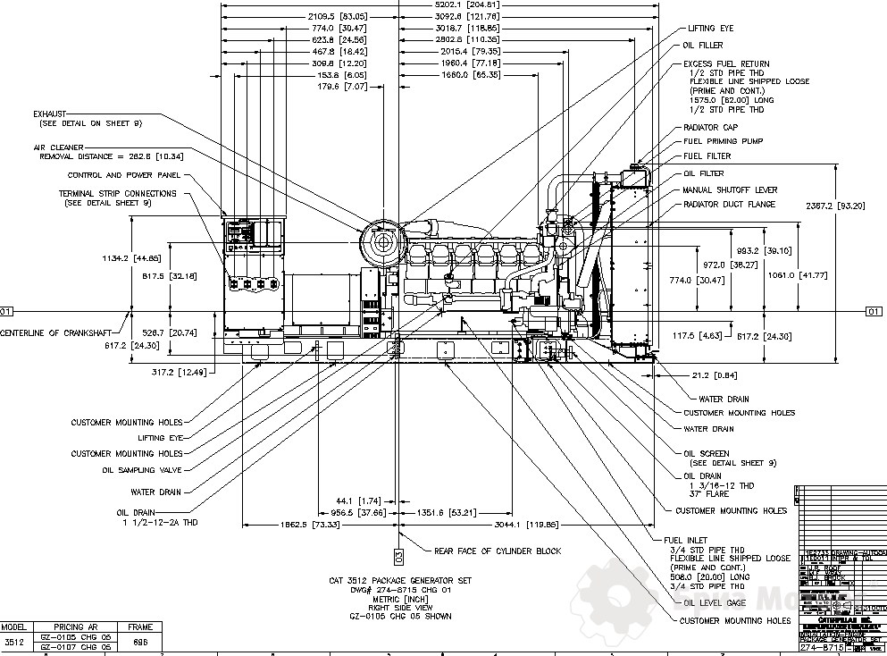 Caterpillar 3512A (1020 кВт) Бриз Моторс