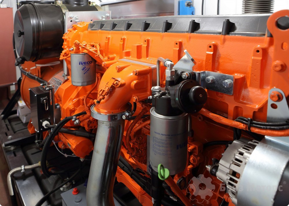 Дизельная электростанция с двигателем Iveco 320 кВт в контейнере