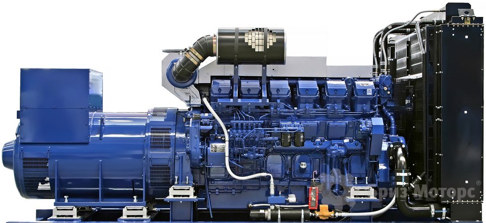 Дизельная электростанция с двигателем Mitsubishi 1000 кВт в контейнере