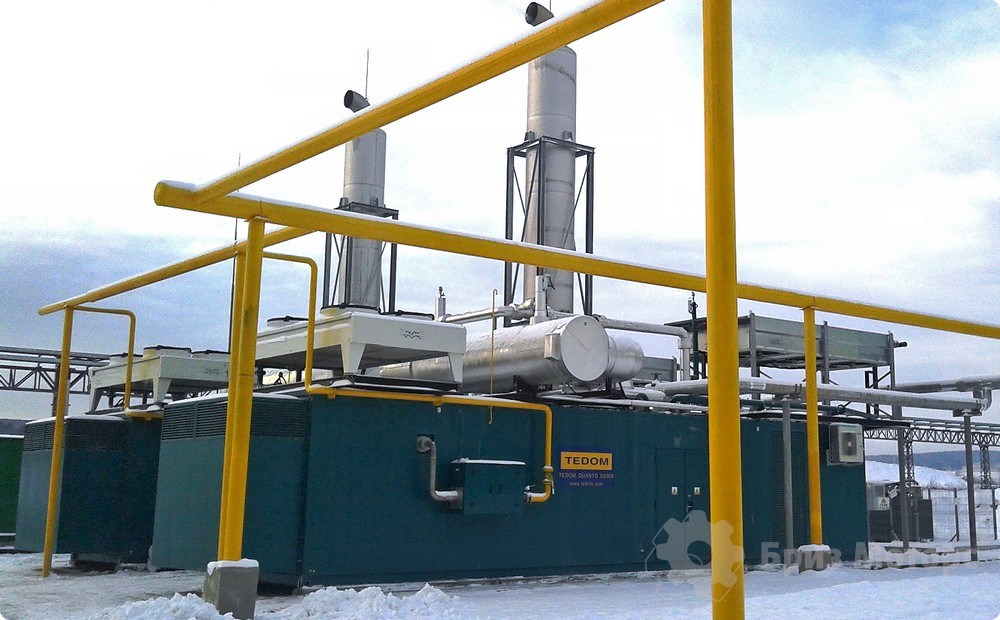 Газовая электростанция 2000 кВт Газовая электростанция 200 кВт