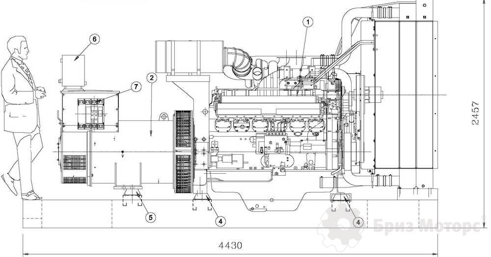 CTM C.1000 - Cummins (800 кВт)