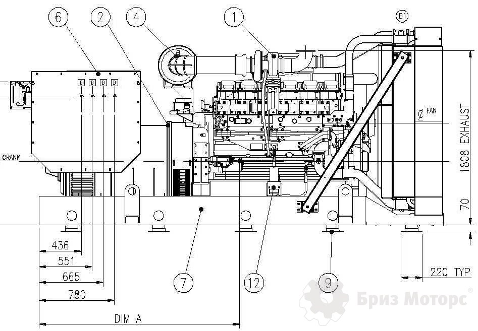 Cummins C900D5 Cummins C900D5