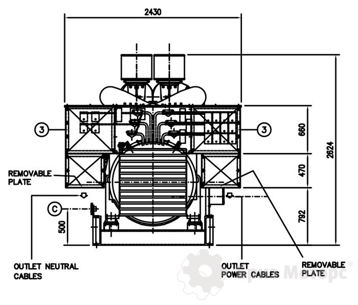 электростанция CTM MT.2500 (2000 кВт) электростанция CTM MT.2500 (2000 кВт)