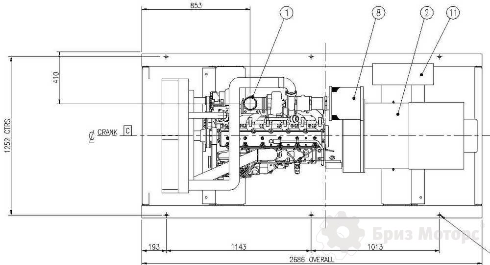 Cummins C250D5 Cummins C250D5