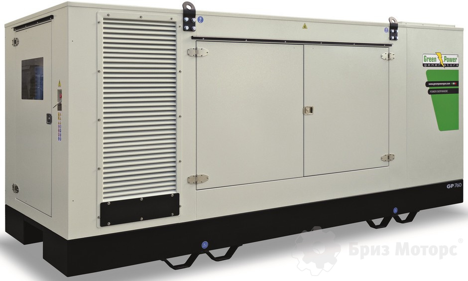 Green Power GP700A/C (509 кВт) - дизельная электростанция в кожухе