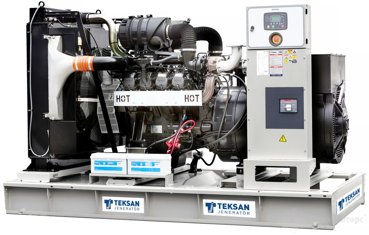Teksan TJ440DW (320 кВт) - дизельная электростанция на раме