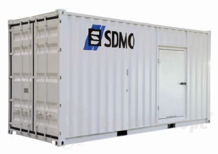 SDMO V375C2 (273 кВт) - дизельная электростанция в контейнере