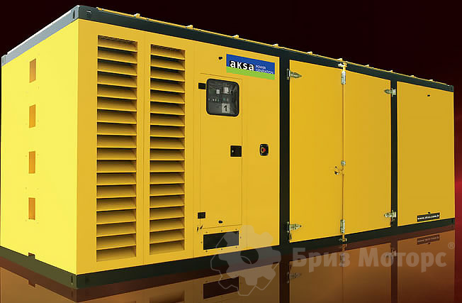 AKSA APD-880M (618 кВт) - дизельная электростанция в контейнере