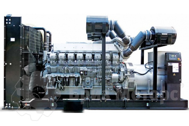 ТСС Дизельный генератор (ДГУ) ТСС АД-1100С-Т400-1РМ8, 1100 кВт (1,1 МВт) (1 100 кВт) - дизельная электростанция на раме