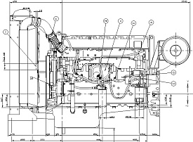 Двигатель Volvo TAD1240GE, фото 3