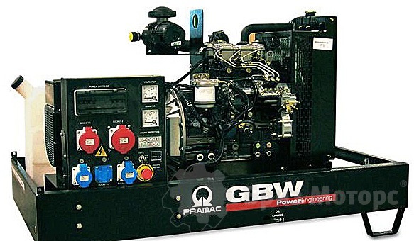 Pramac GSW80P (57 кВт) - дизельная электростанция на раме