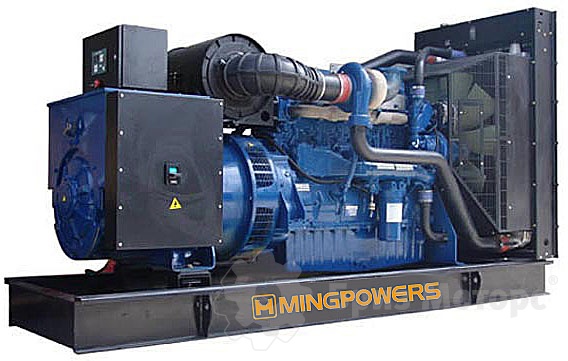 MingPowers M-P1100 (800 кВт) - дизельная электростанция на раме