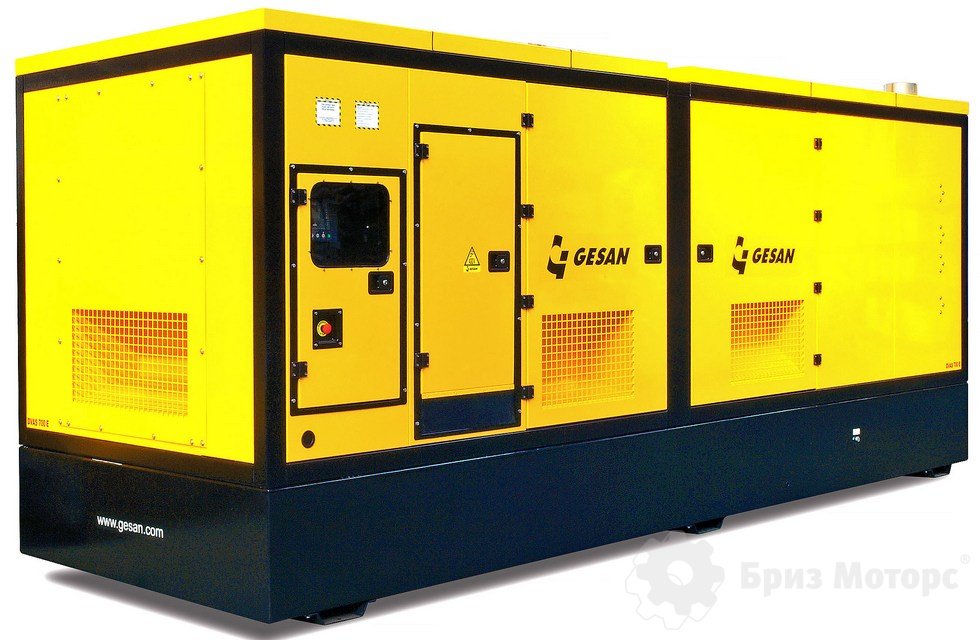 Gesan DVA 450E (318 кВт) - дизельная электростанция на раме