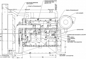 Двигатель Perkins 2806C-E18TAG1A, фото 1