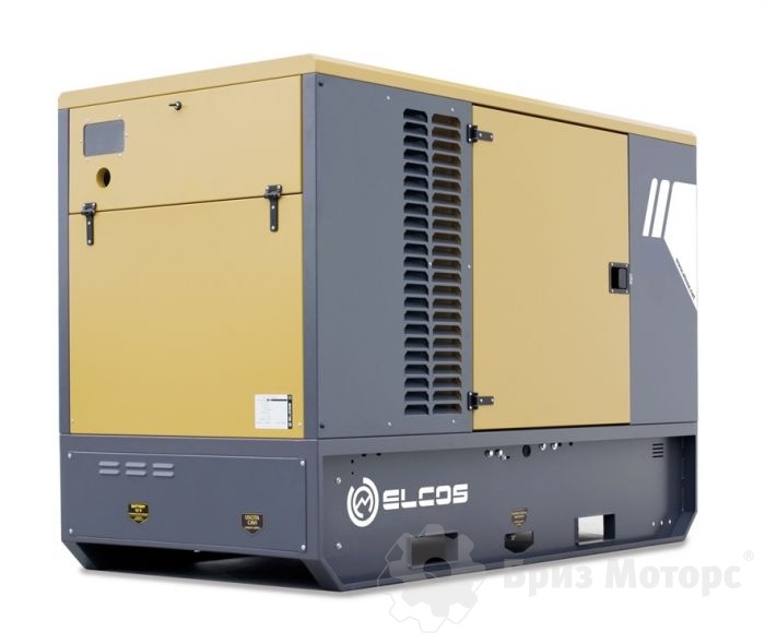 Elcos GE.CU.044\040.BF/SS (32 кВт) - дизельная электростанция в кожухе