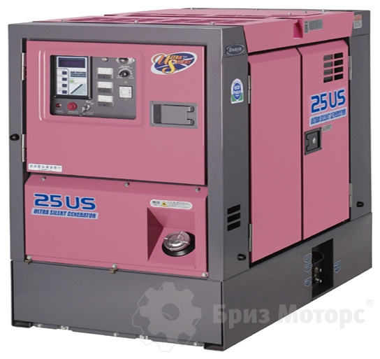 Denyo DCA-25USI2 (16 кВт) - дизельная электростанция в кожухе