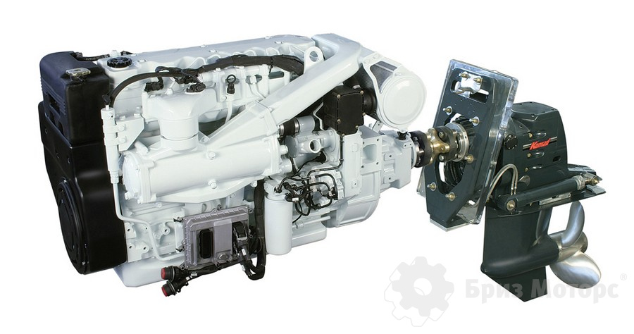 Судовой прогулочный двигатель Iveco (FPT) N60 370 SD (272 кВт)