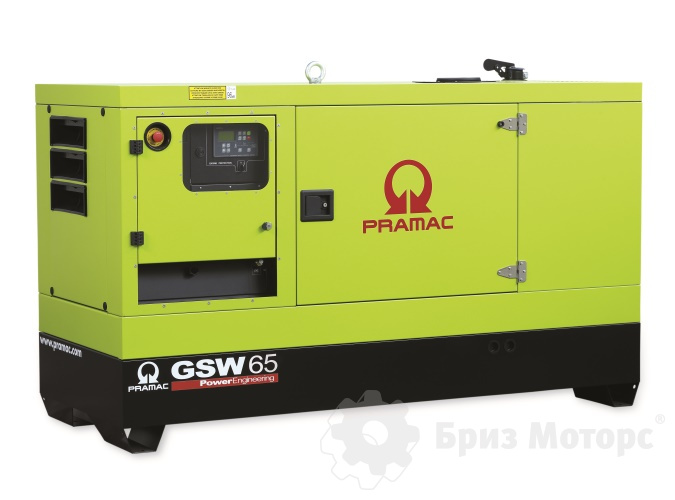 Pramac GSA65d (45 кВт) - дизельная электростанция в кожухе