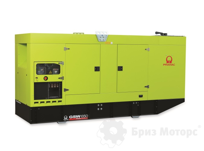 Pramac GSW650V (478 кВт) - дизельная электростанция в кожухе