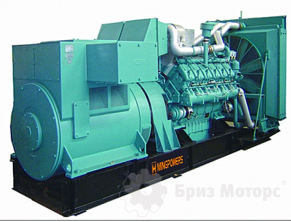 MingPowers M-C1375 (1 000 кВт) - дизельная электростанция на раме