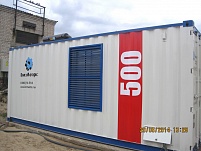 Три дизель-генератора ADDo-500 на двигателях Doosan для стройплощадки в Архангельске