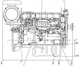 Двигатель Volvo TAD734GE, фото 4