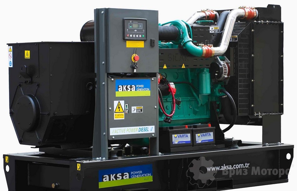 AKSA APD-150P (109 кВт) - дизельная электростанция на раме