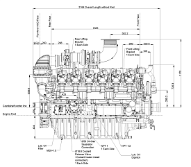 Двигатель Baudouin 12M33G10N0/5, фото 1