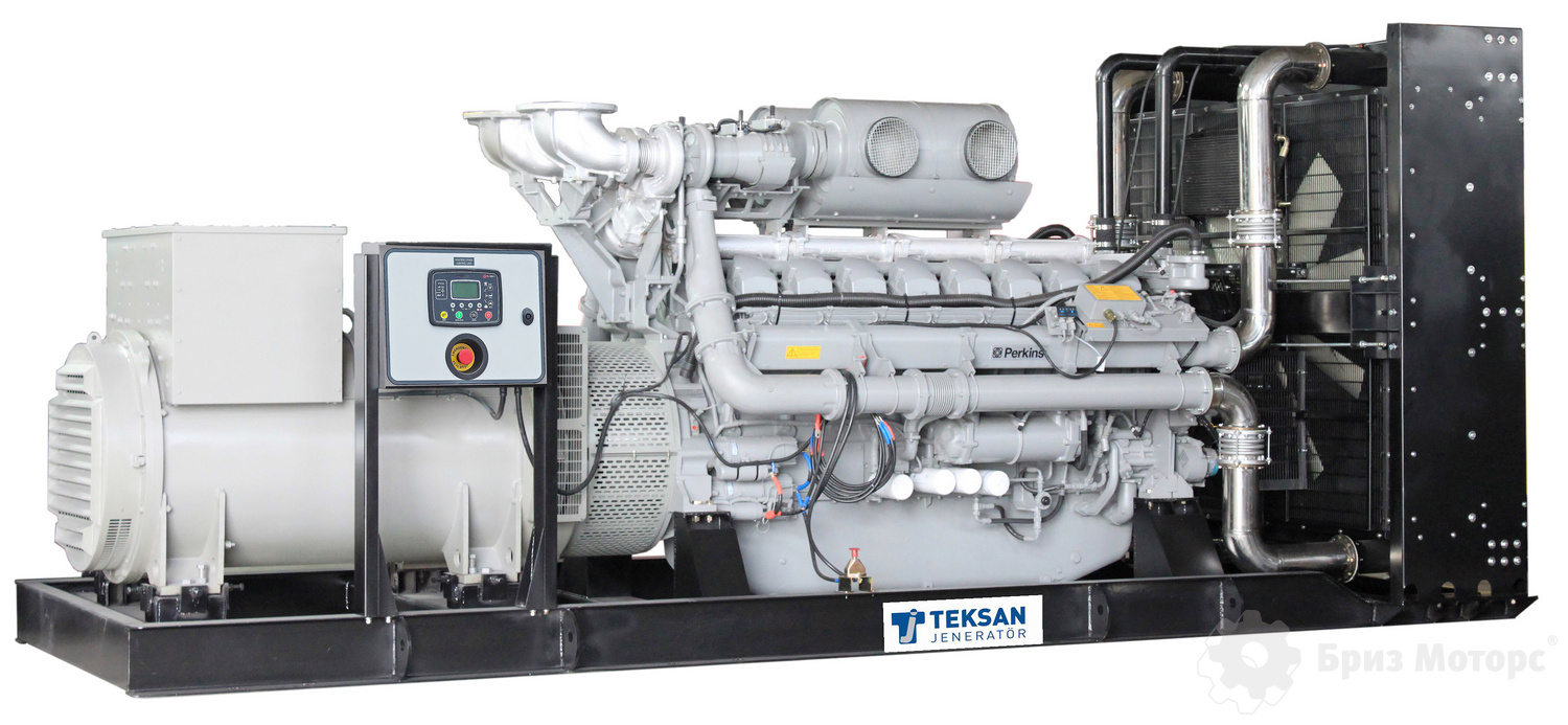 Teksan TJ2000PE (1 501 кВт) - дизельная электростанция на раме