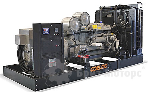 Coelmo PDT412W2 (1 002 кВт) - дизельная электростанция на раме