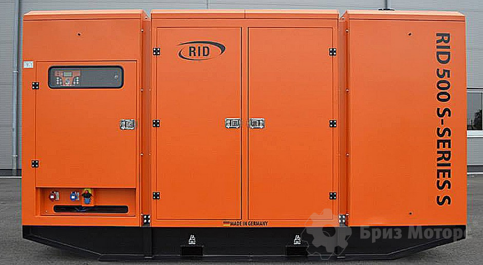 RID 600 MTU (477 кВт) - дизельная электростанция в кожухе