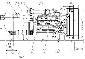 Двигатель Cummins QSK23G3, фото 1