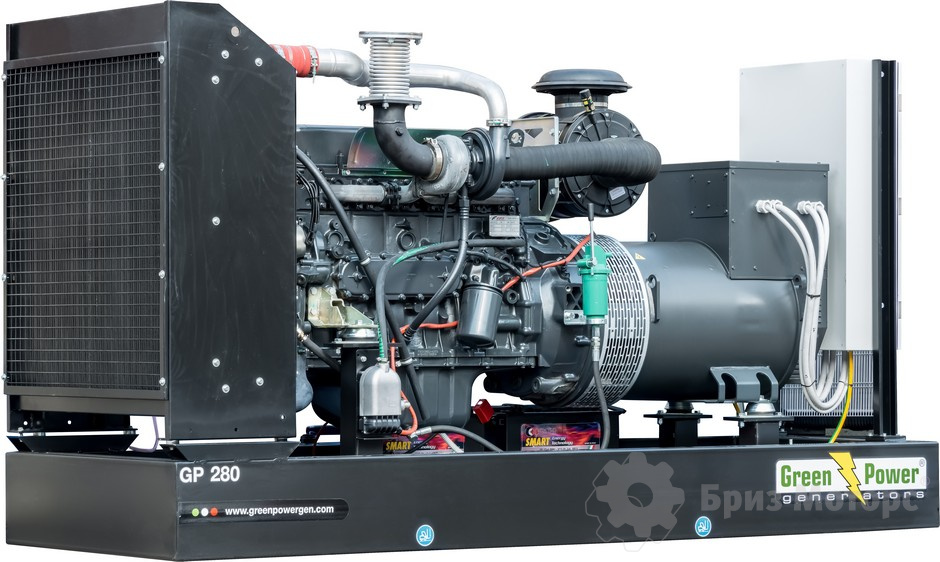 Green Power GP280A/D (200 кВт) - дизельная электростанция на раме
