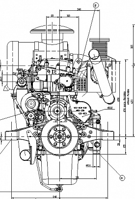 Двигатель FPT C13 TE3A, фото 2
