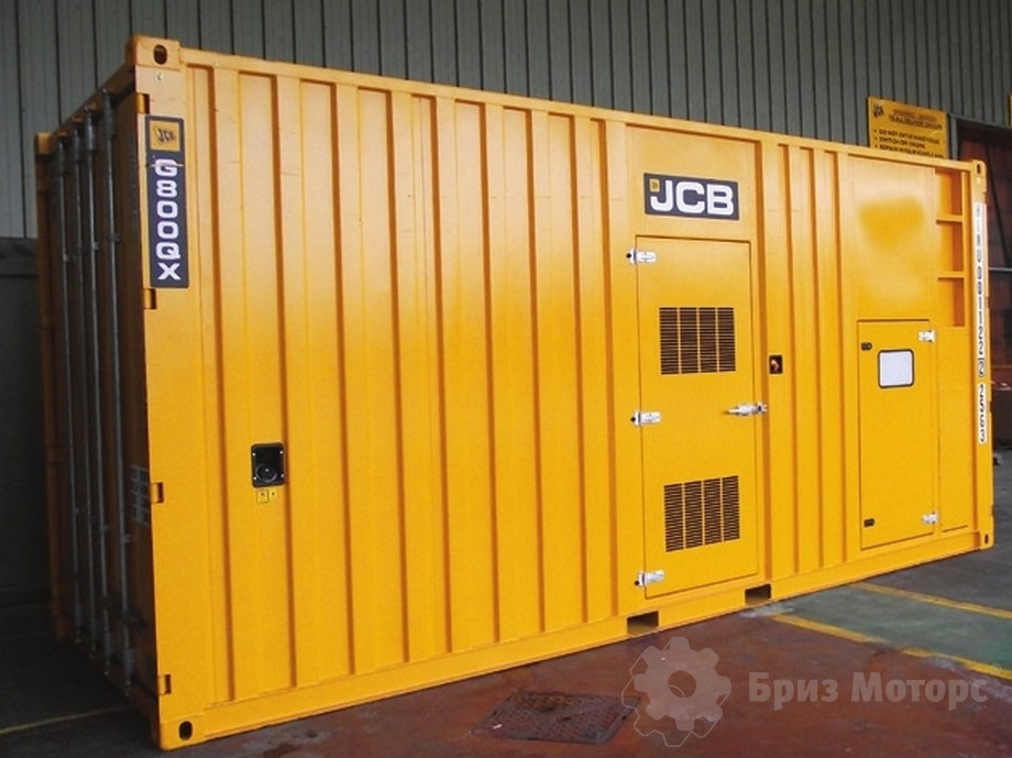 JCB G600X (QX) (429 кВт) - дизельная электростанция в контейнере
