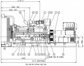 Двигатель Cummins KTA50G3, фото 1