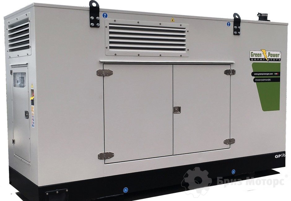 Green Power GP176A/D (128 кВт) - дизельная электростанция в кожухе